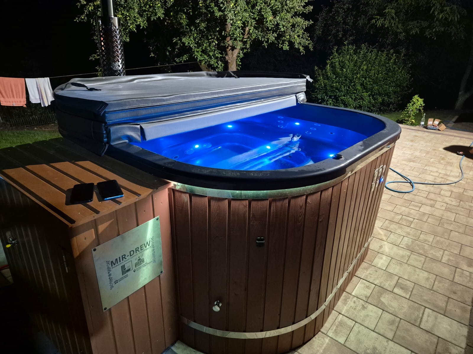 Jacuzzi ogrodowe Mir-Drew