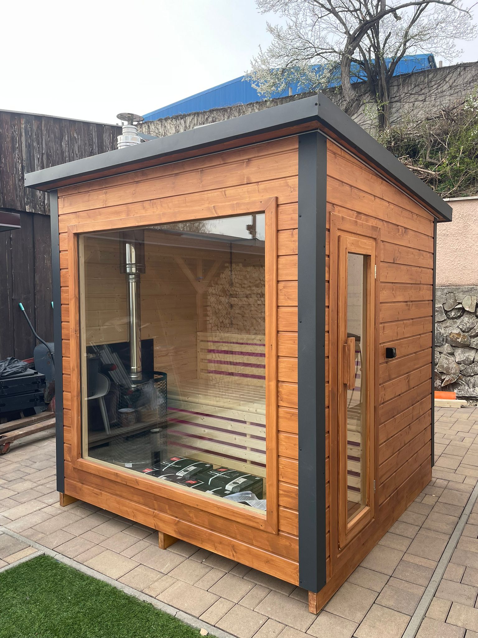 Sauna ogrodowa Quatro