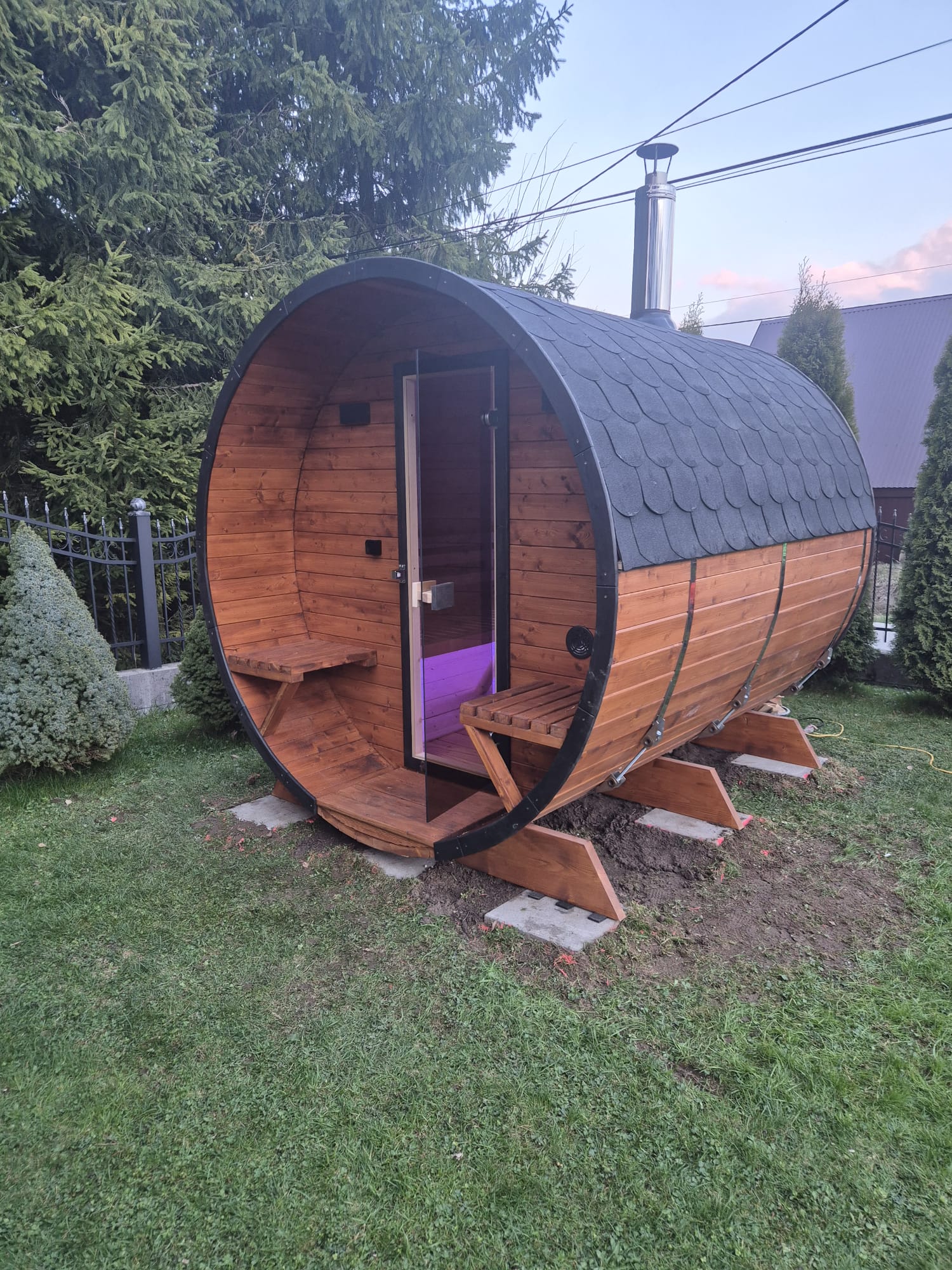 Sauna beczkowa Mir-Drew
